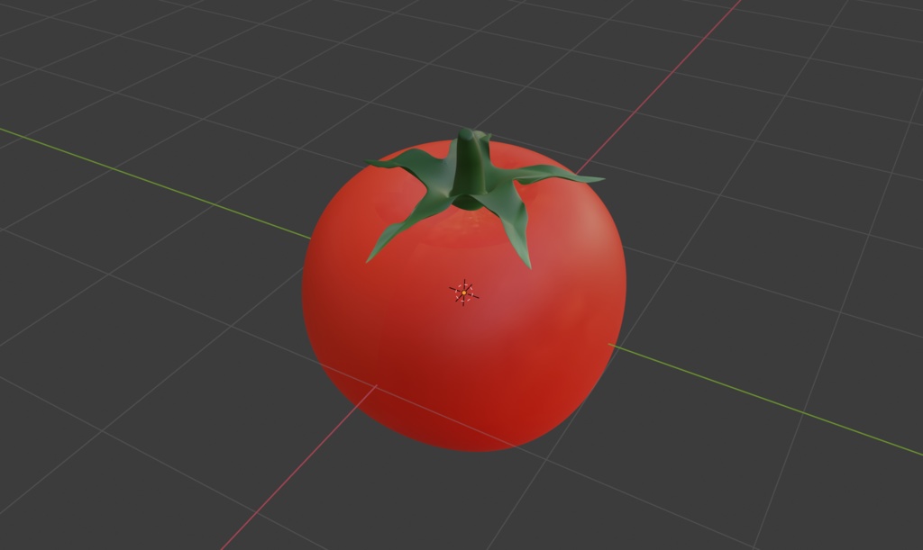 【unitypackage、fbx】トマト