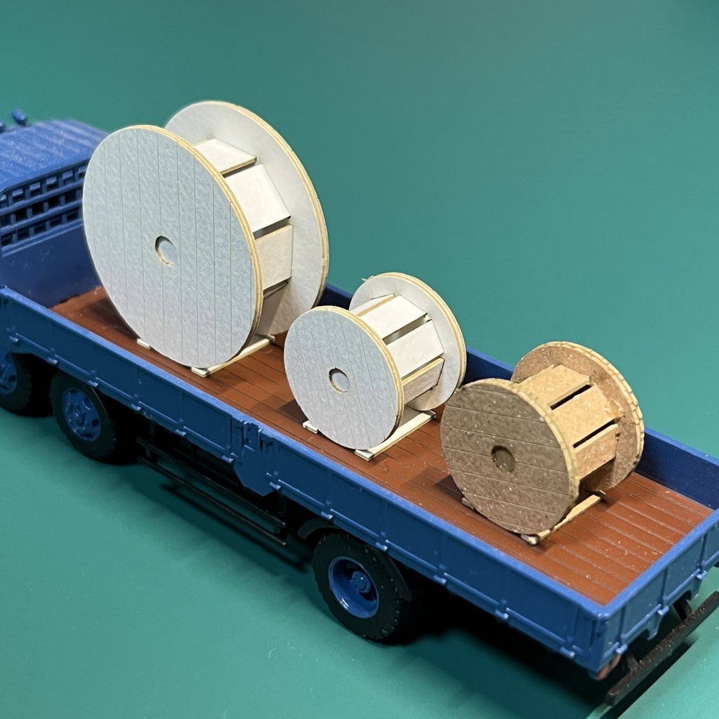 1/80 電線ドラムパーツ