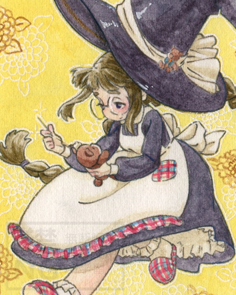 額装原画「治癒魔法」