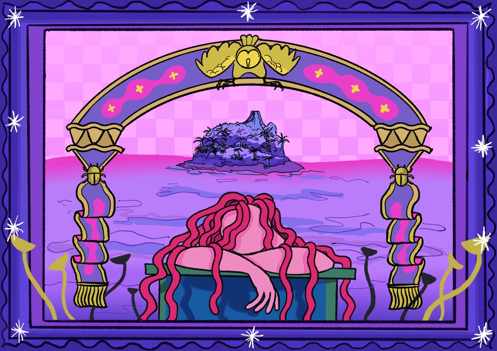 「home/town-B面」A4ポスター