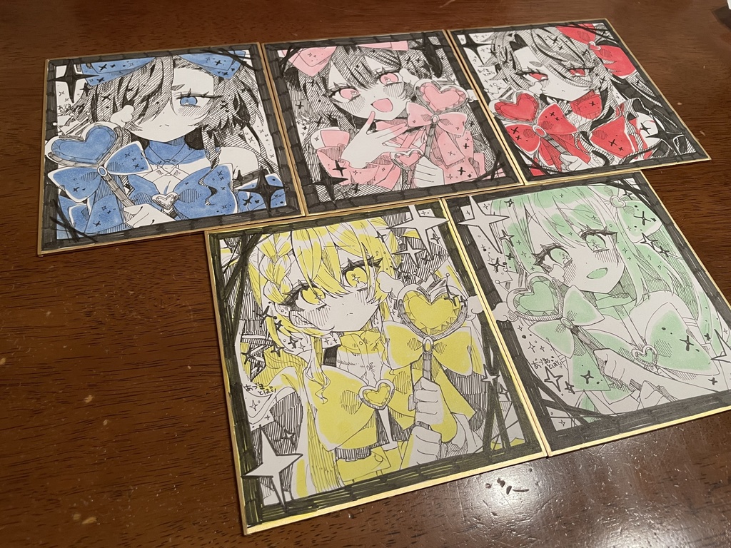ミニ色紙