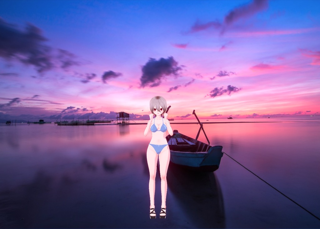 ⟦VROID⟧オリジナルVRMモデル 「Yurei」