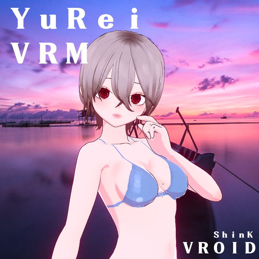 ⟦VROID⟧オリジナルVRMモデル 「Yurei」
