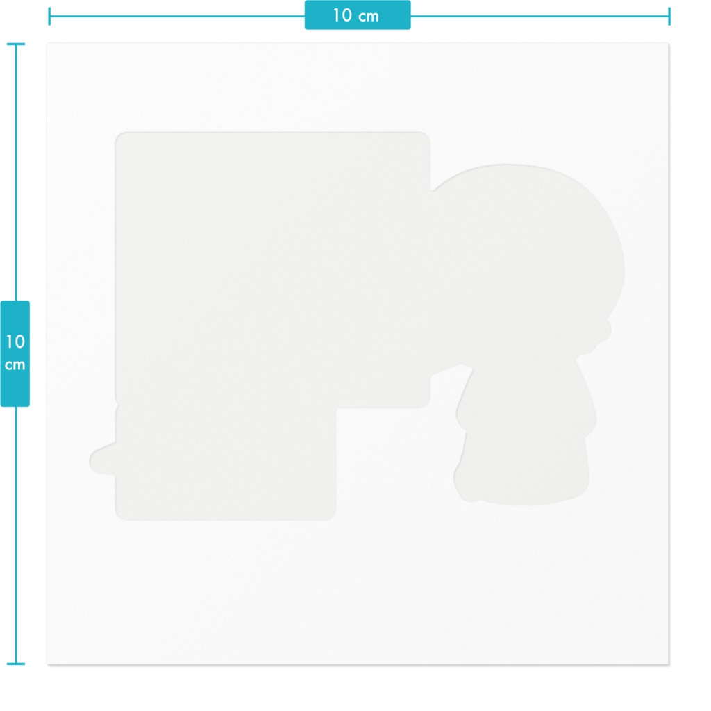 1コマ漫画「言語」-ステッカー