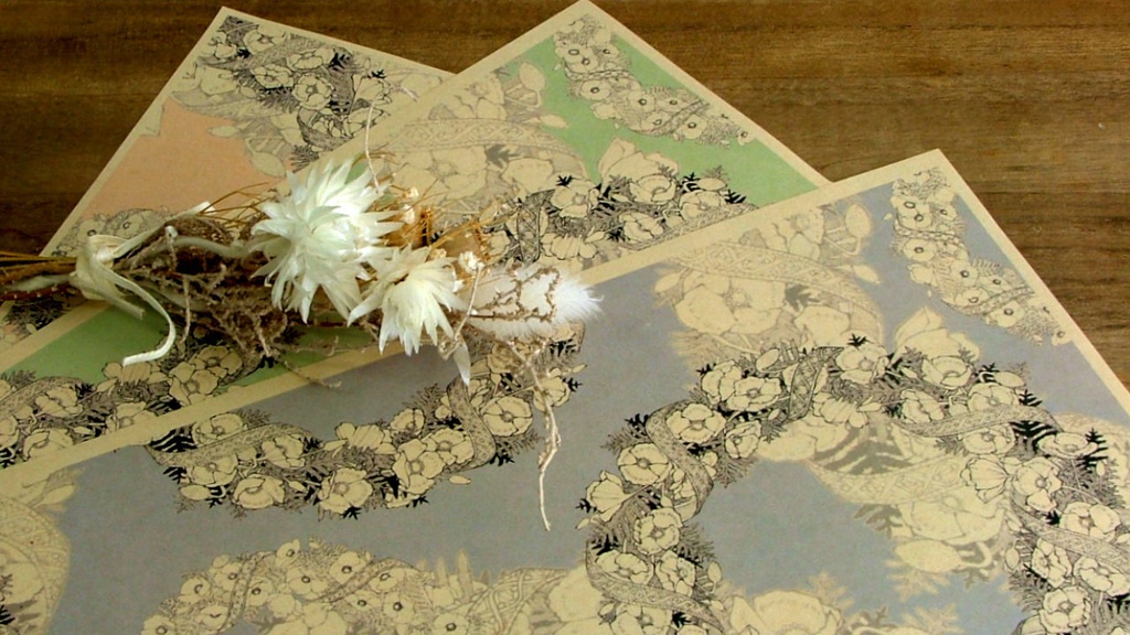デザインペーパー Wrapping paper