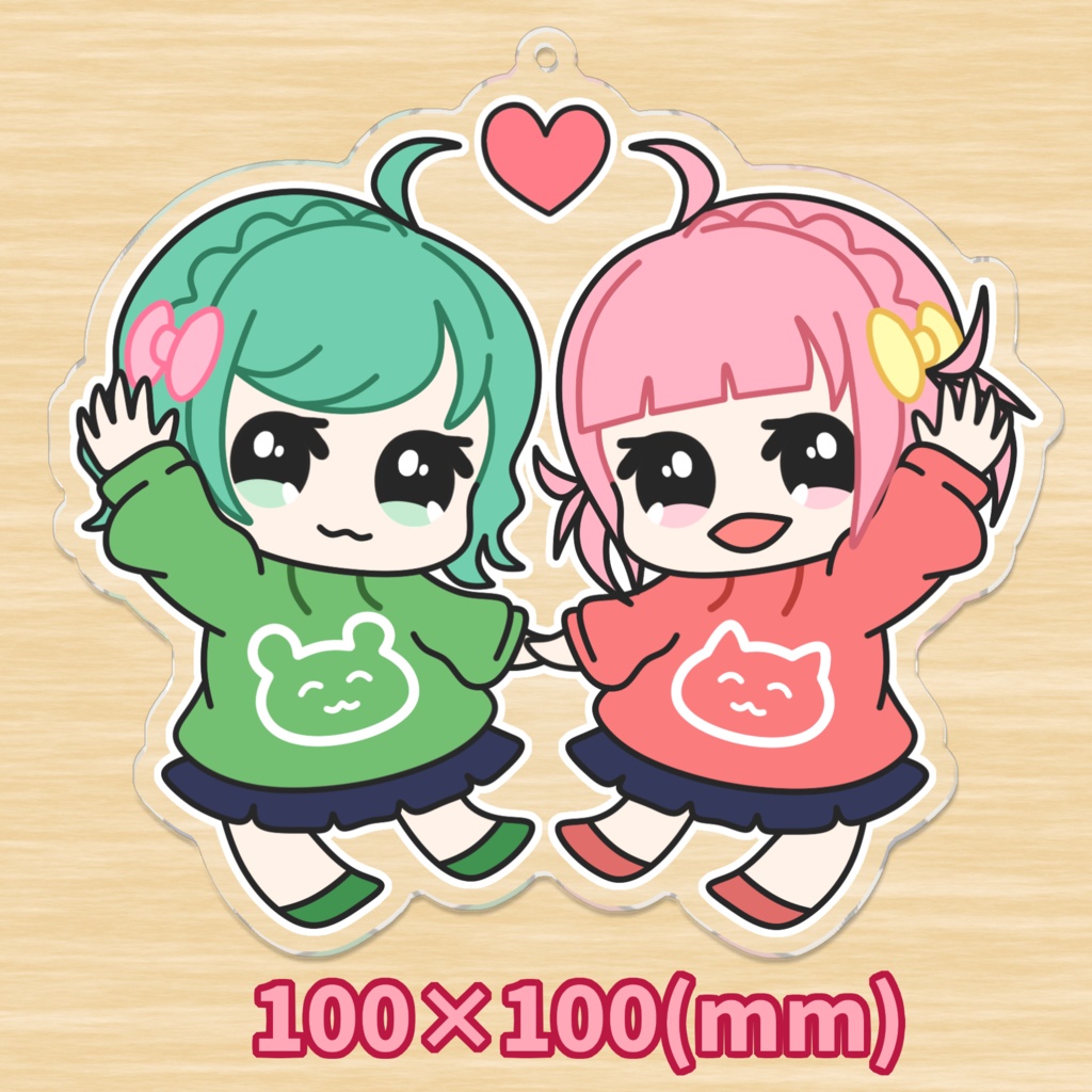 はみちゃこ2021アクリルキーホルダー