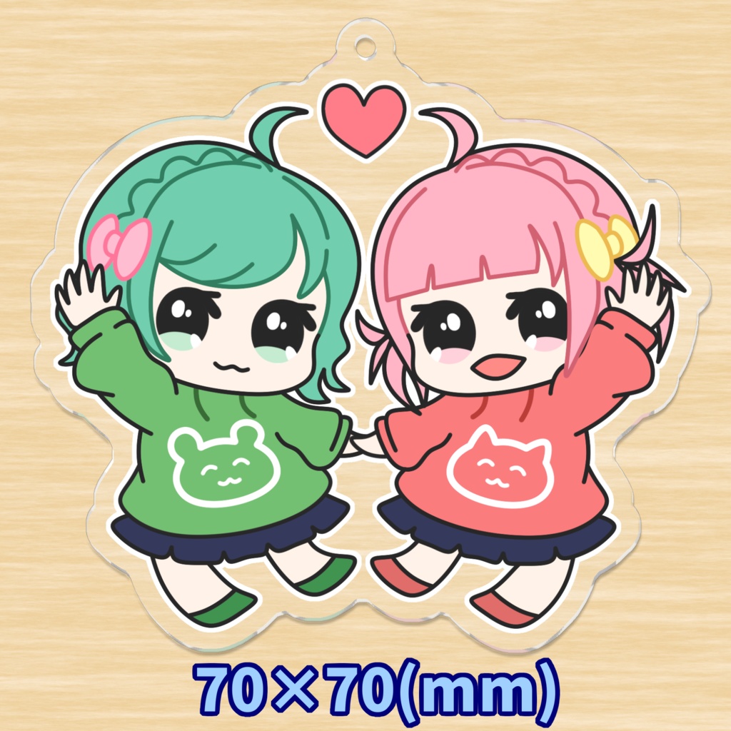 はみちゃこ2021アクリルキーホルダー