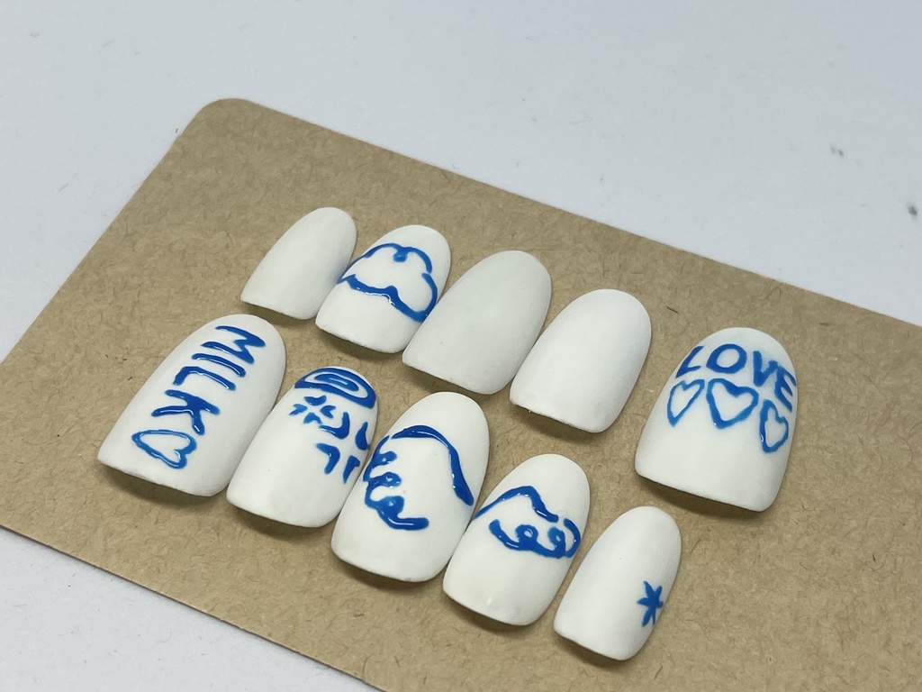 天使◻️👼風ネイルチップ