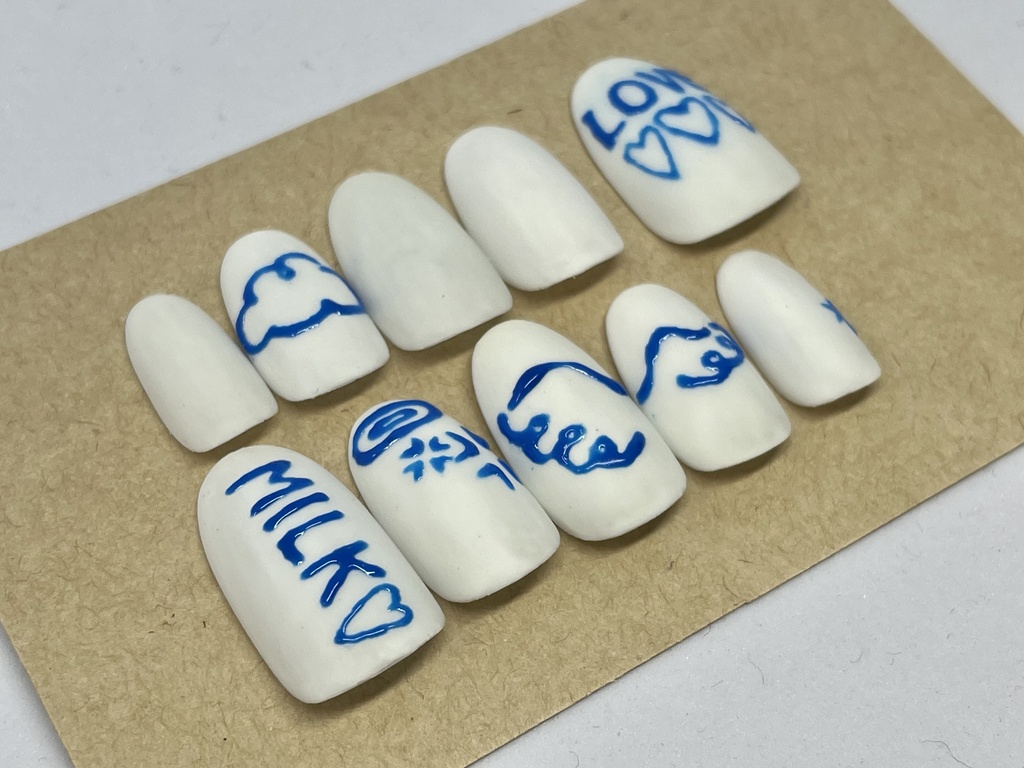 天使◻️👼風ネイルチップ