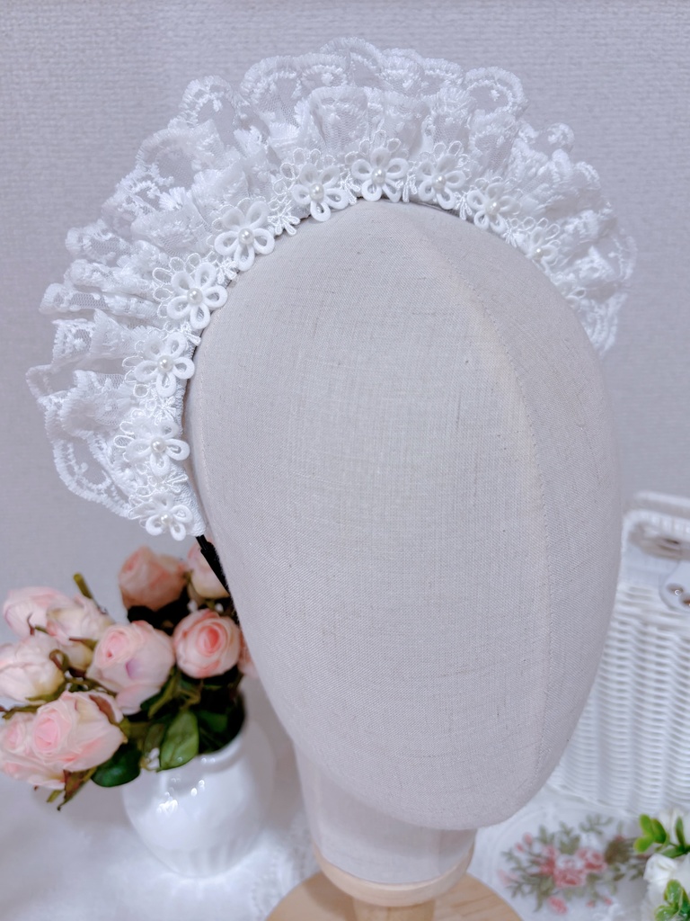 【先着販売】おはなメイドカチューシャ