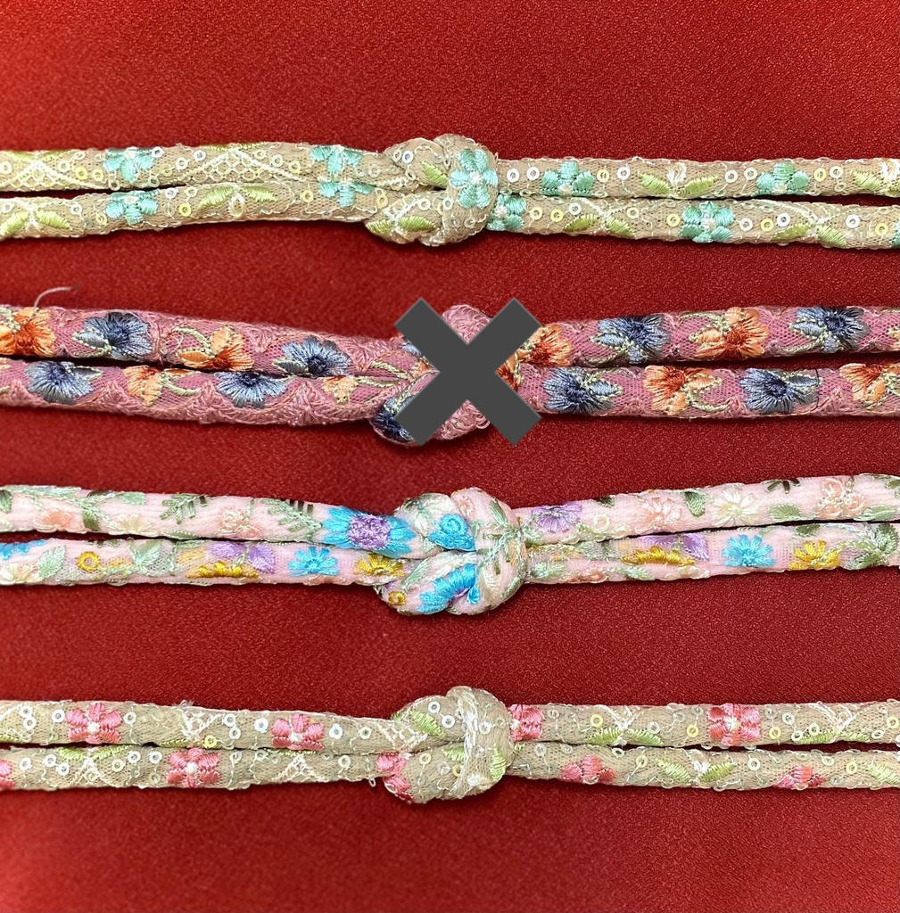 栗梅茶帯締め26