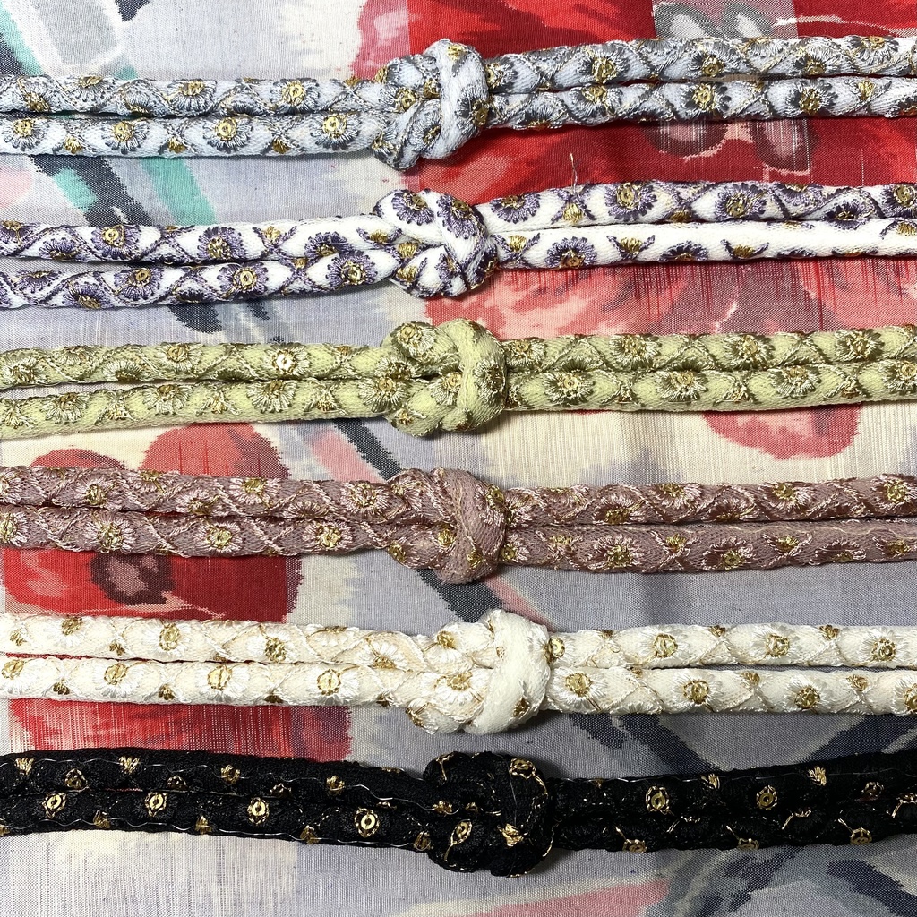 栗梅茶帯締め29