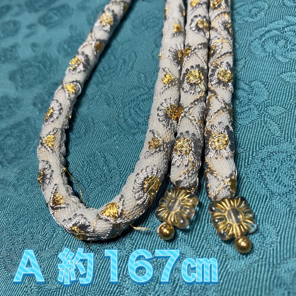 栗梅茶帯締め29