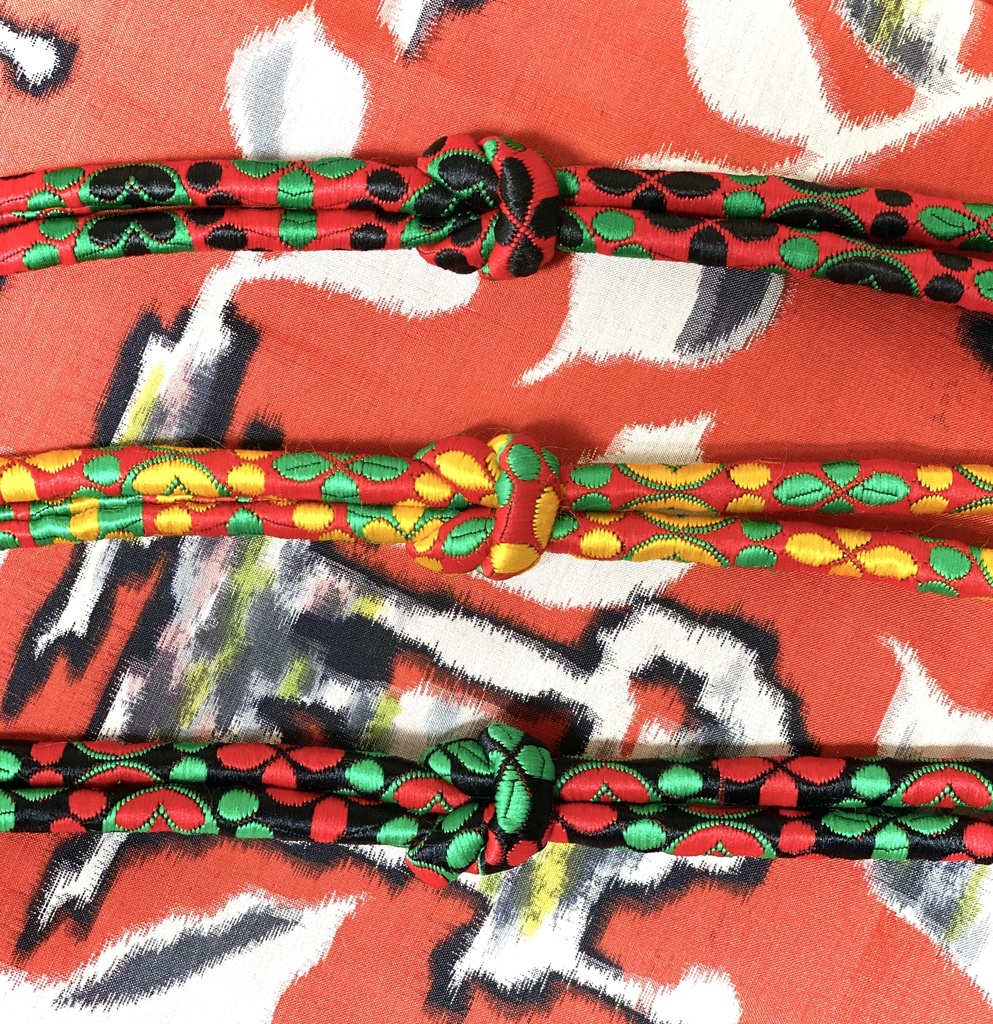 栗梅茶帯締め41