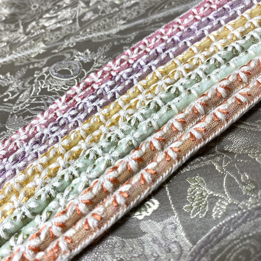 栗梅茶帯締め49