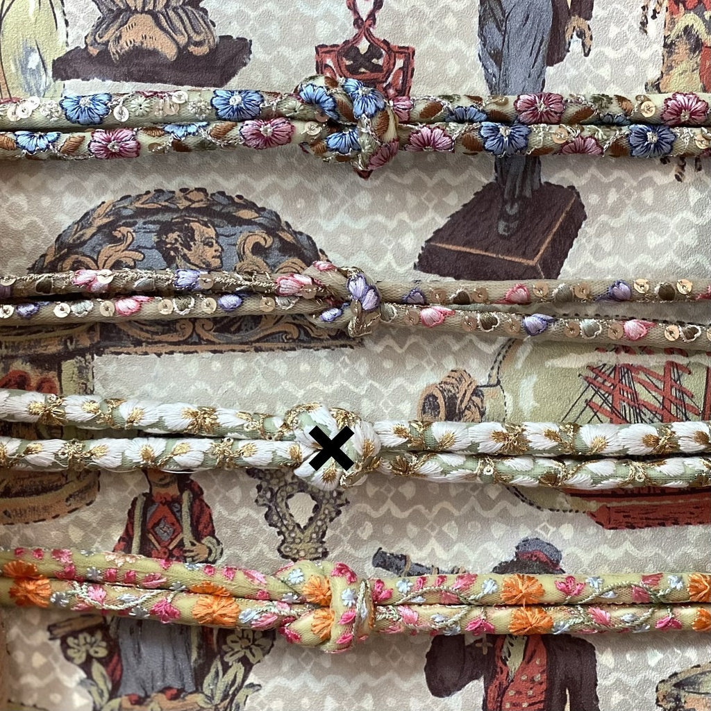 栗梅茶帯締め92