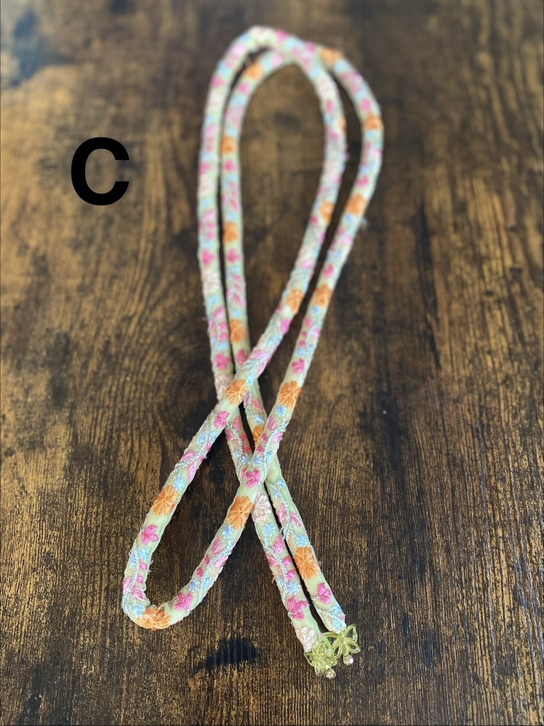 栗梅茶帯締め92