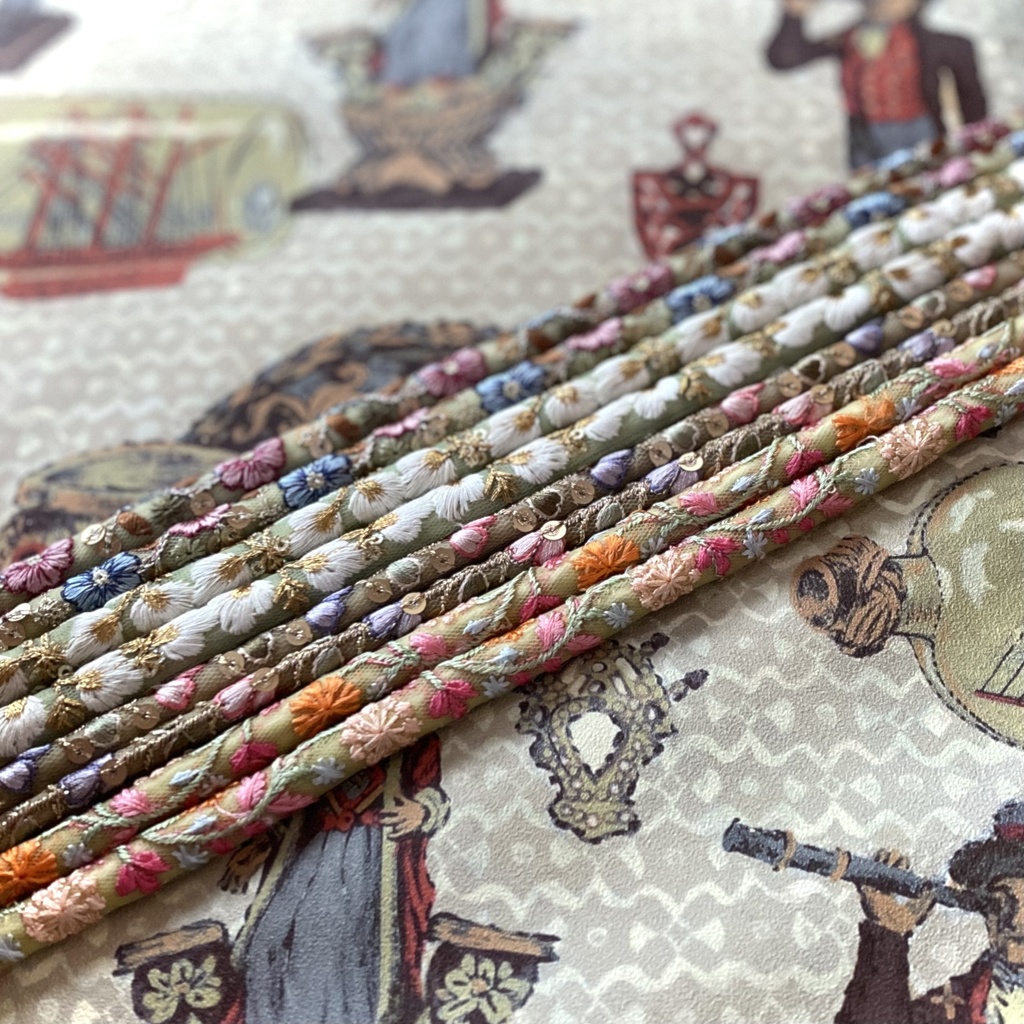 栗梅茶帯締め92