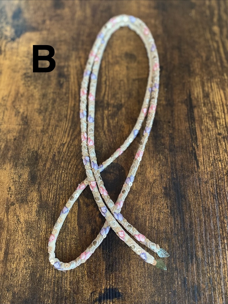 栗梅茶帯締め92