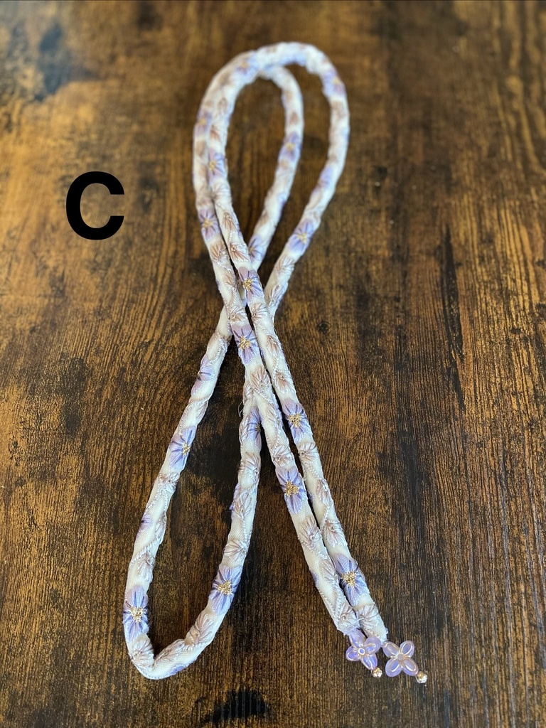 栗梅茶帯締め95