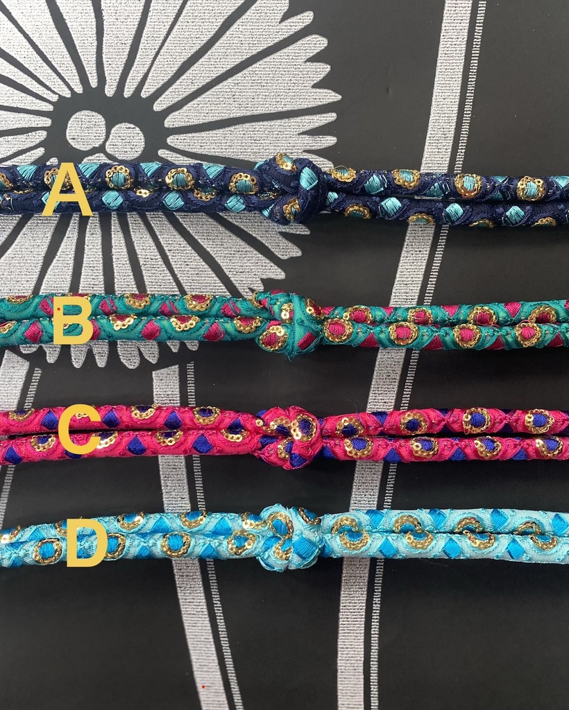 栗梅茶帯締め97