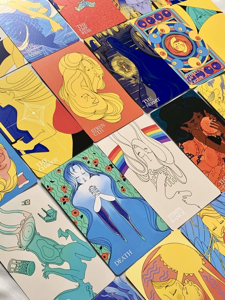 【オリジナルタロットカード】AMULET TAROT CARD