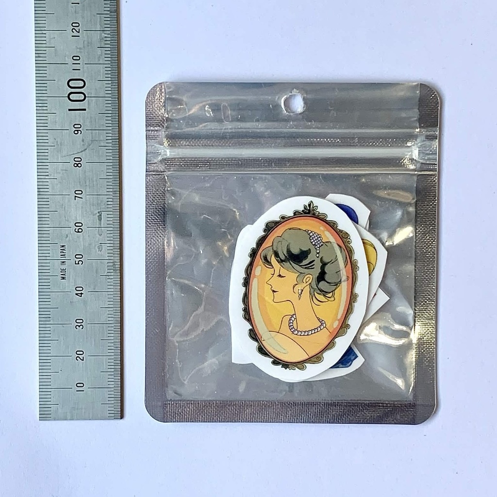 【オリジナルタロットカード】クリアフレークシール11枚入り