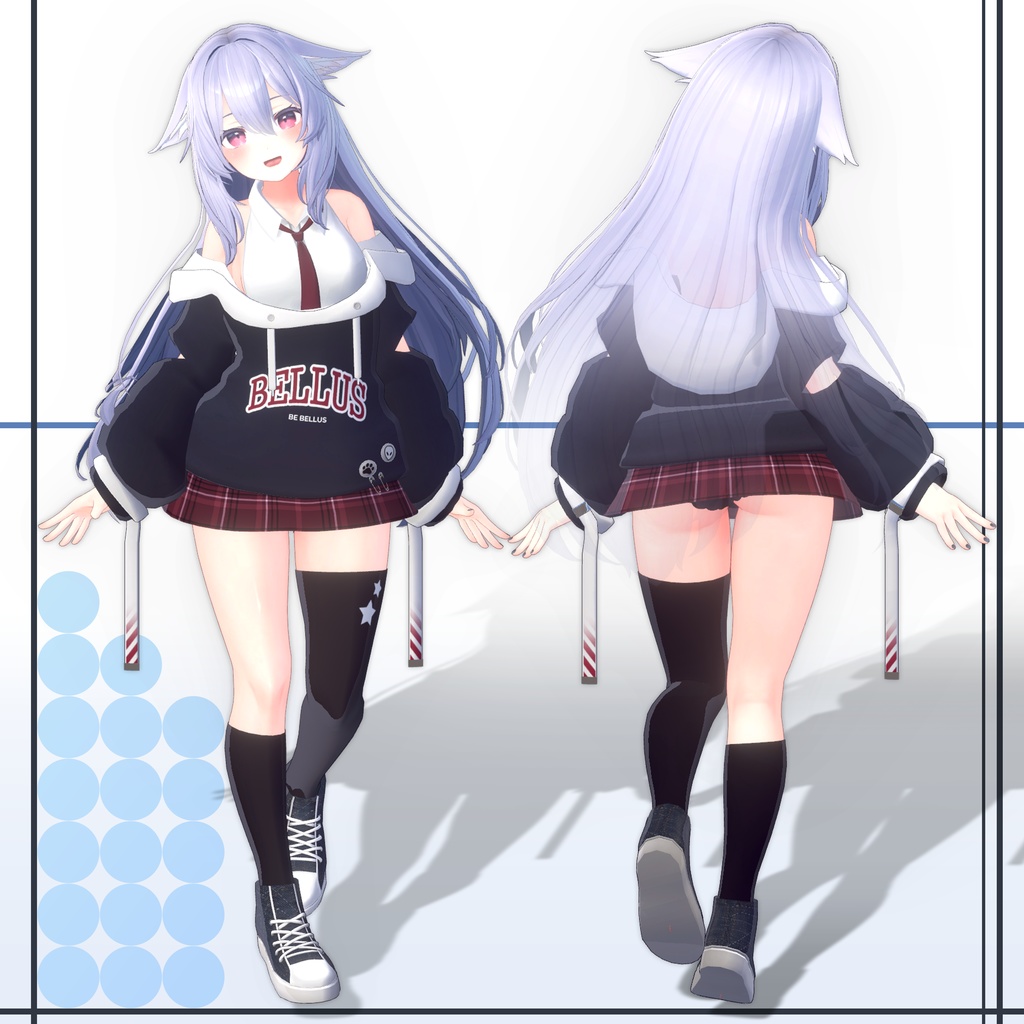 【PB対応】【7アバター対応】 Bellus uniform VRC用