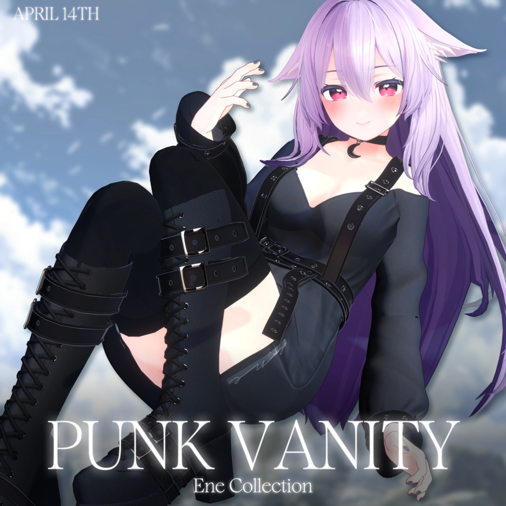 【PB対応】【4アバター対応】 Punk Vanity VRC用