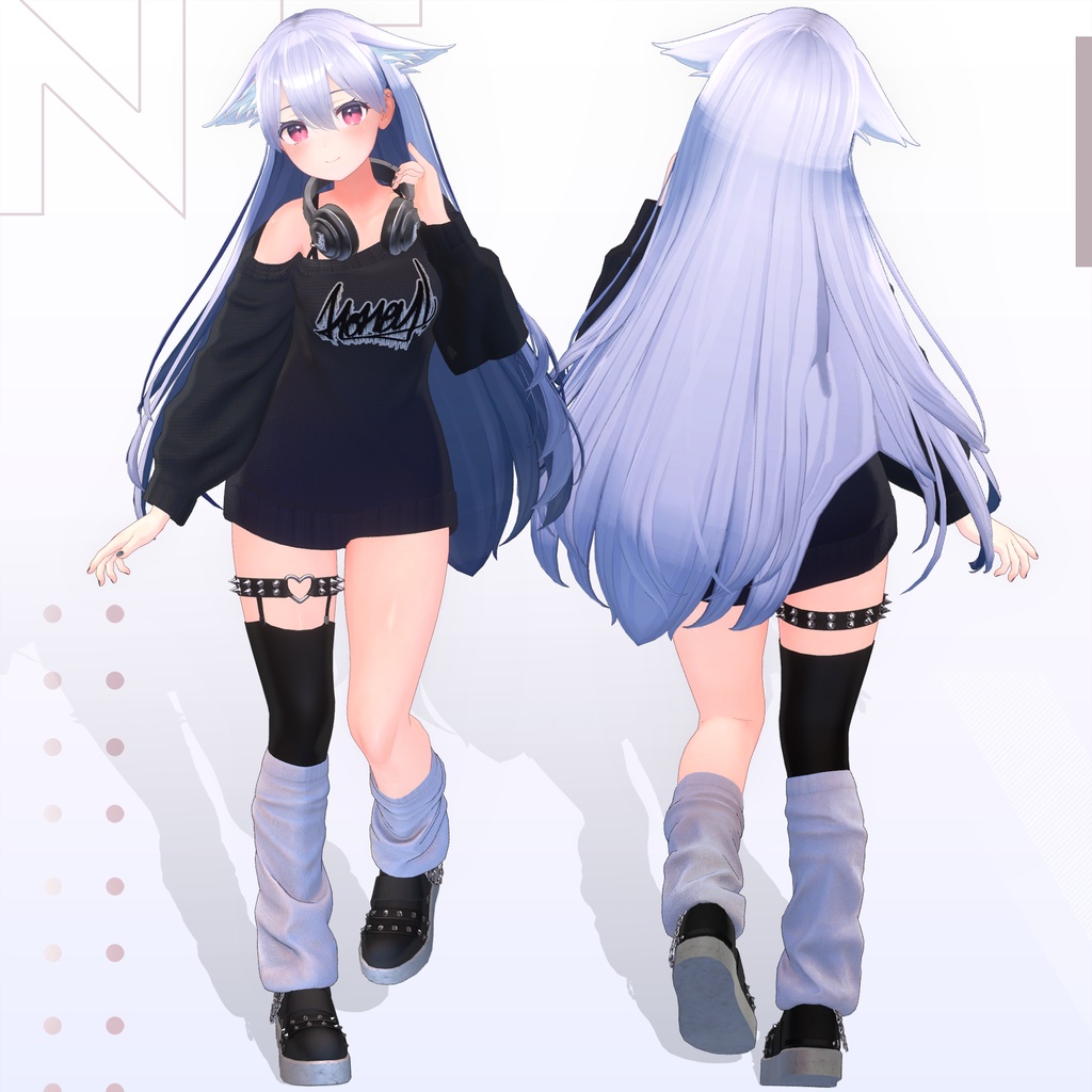 【5アバター対応】 Lazy·Day Sweater VRC用