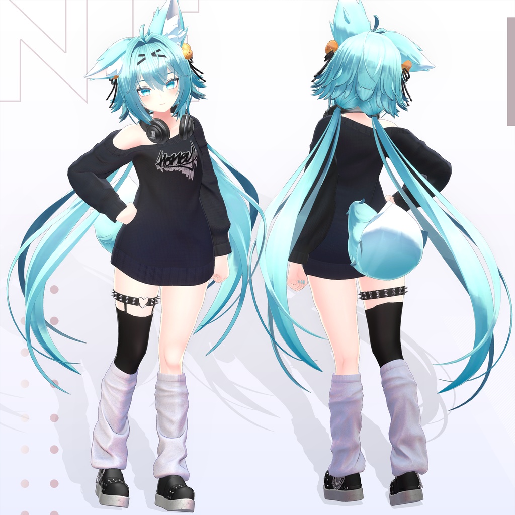 【5アバター対応】 Lazy·Day Sweater VRC用