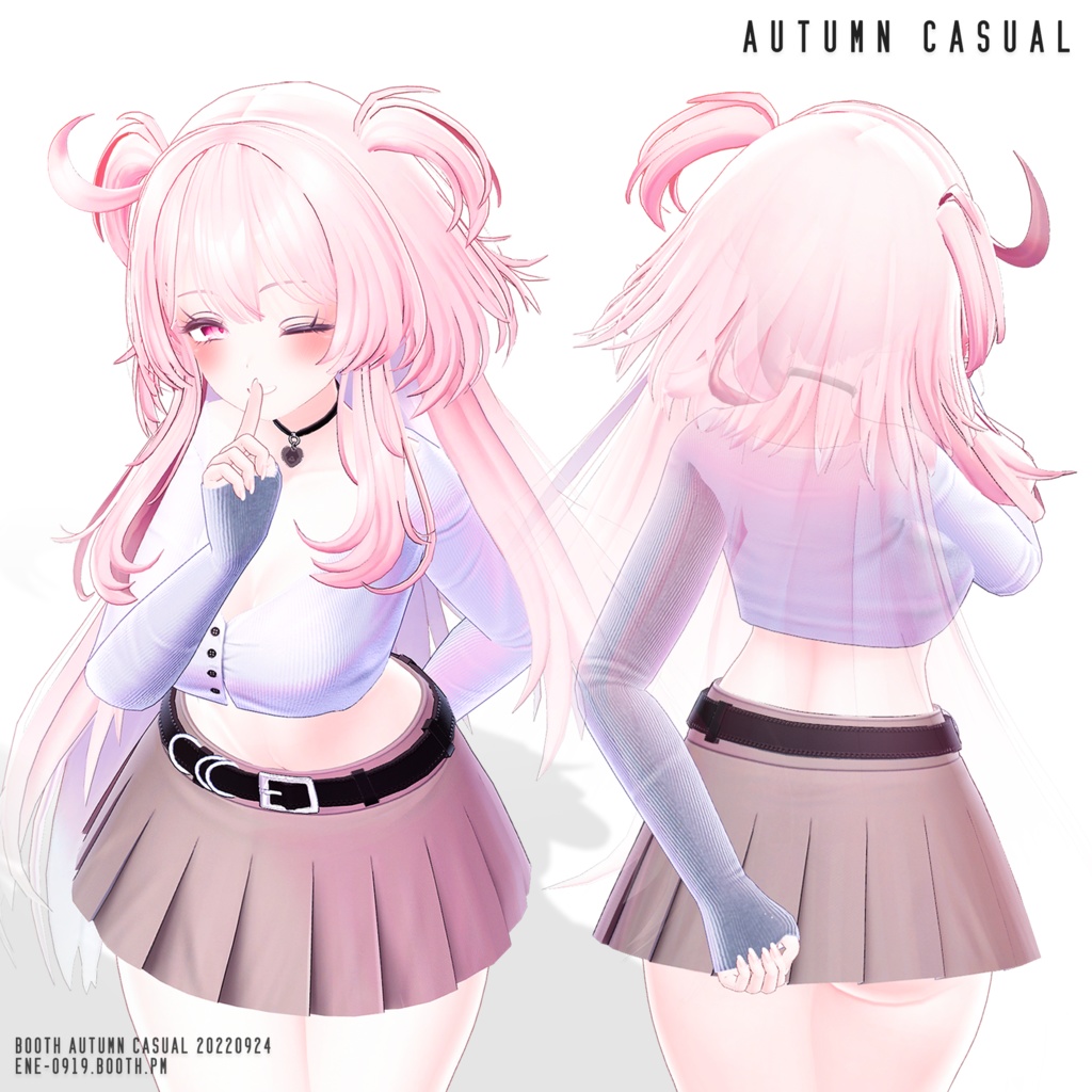 【5アバター対応】 Autumn Casual VRC用