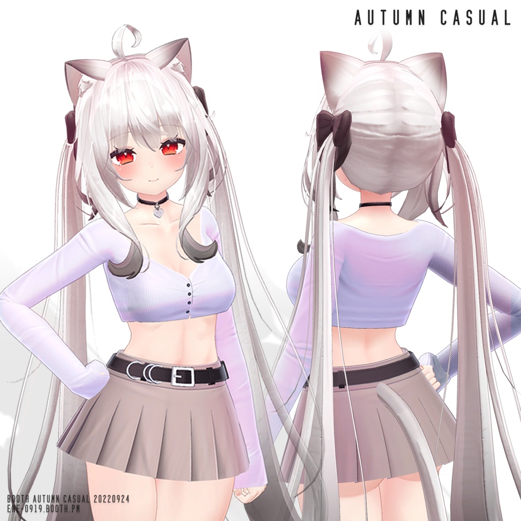【5アバター対応】 Autumn Casual VRC用