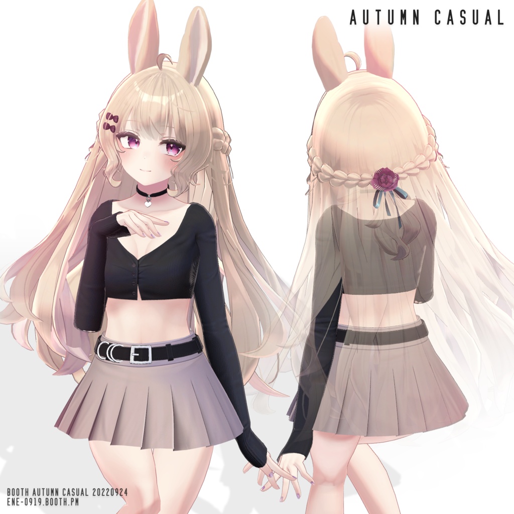【5アバター対応】 Autumn Casual VRC用