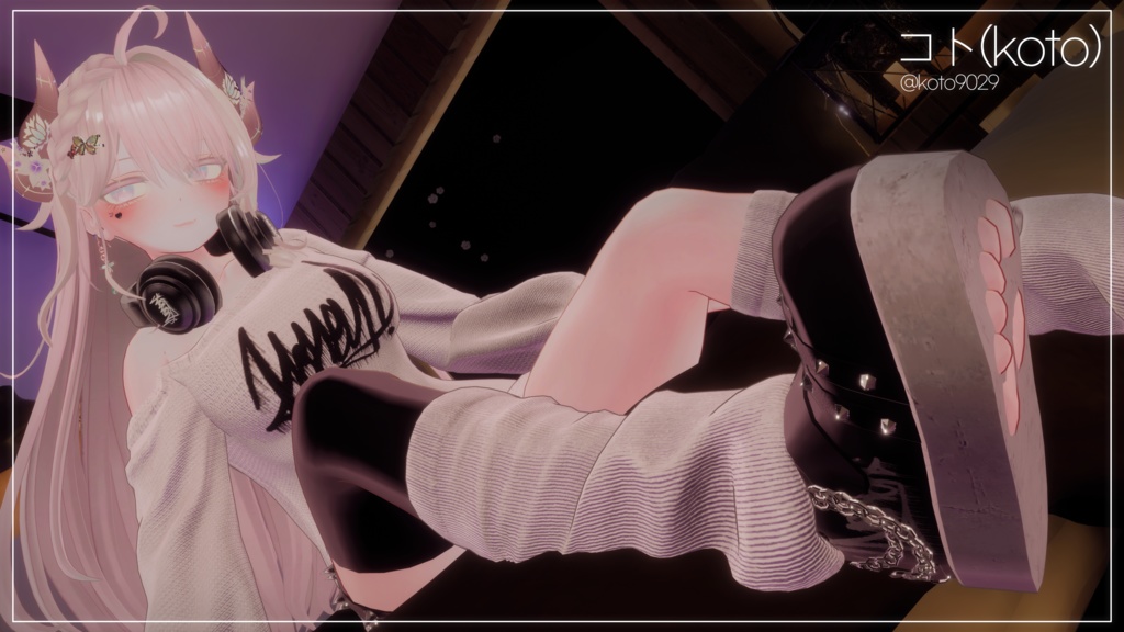 【萌用】 Lazy·Day Sweater VRC用