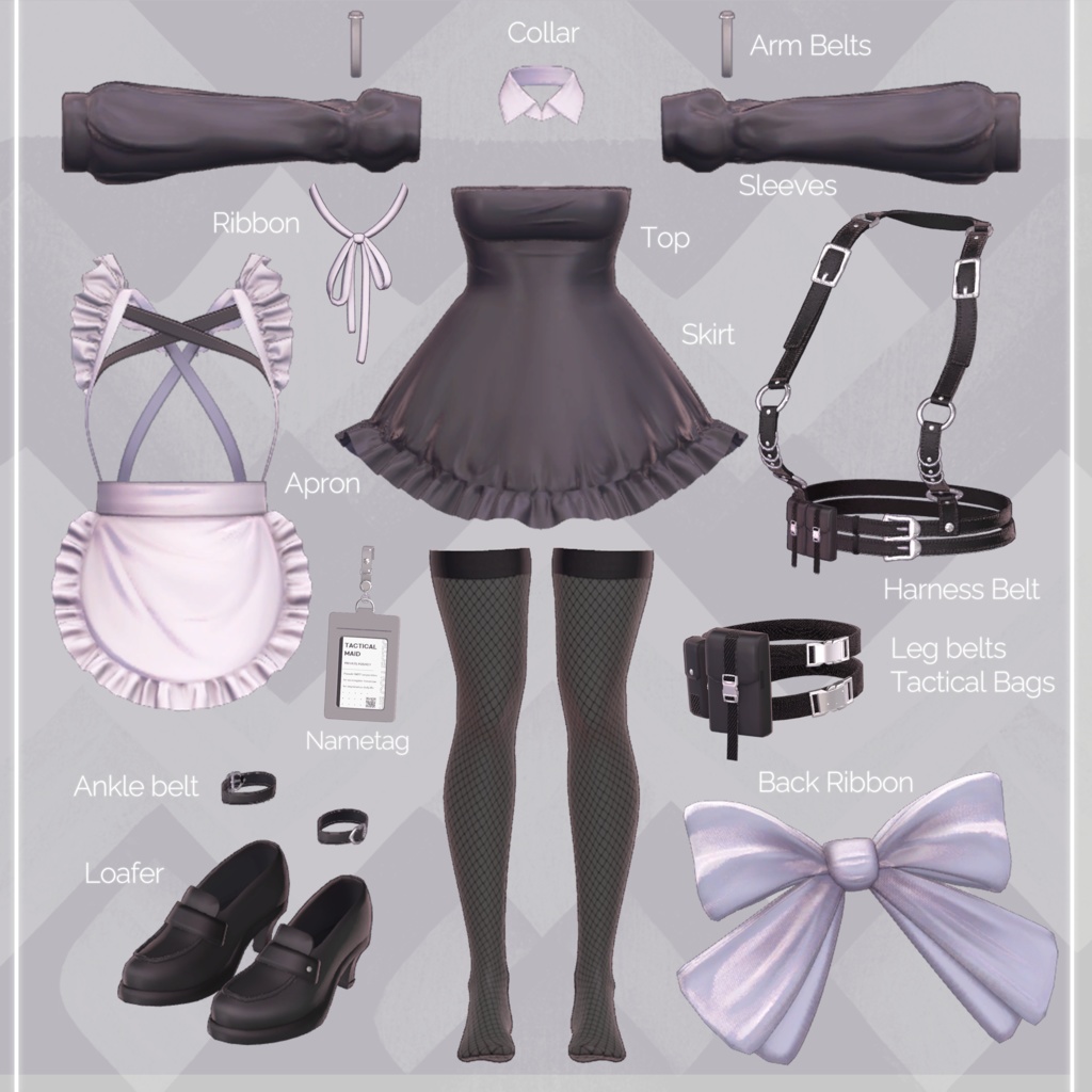 【マヌカ専用】タクティカルメイド (Tactical maid)