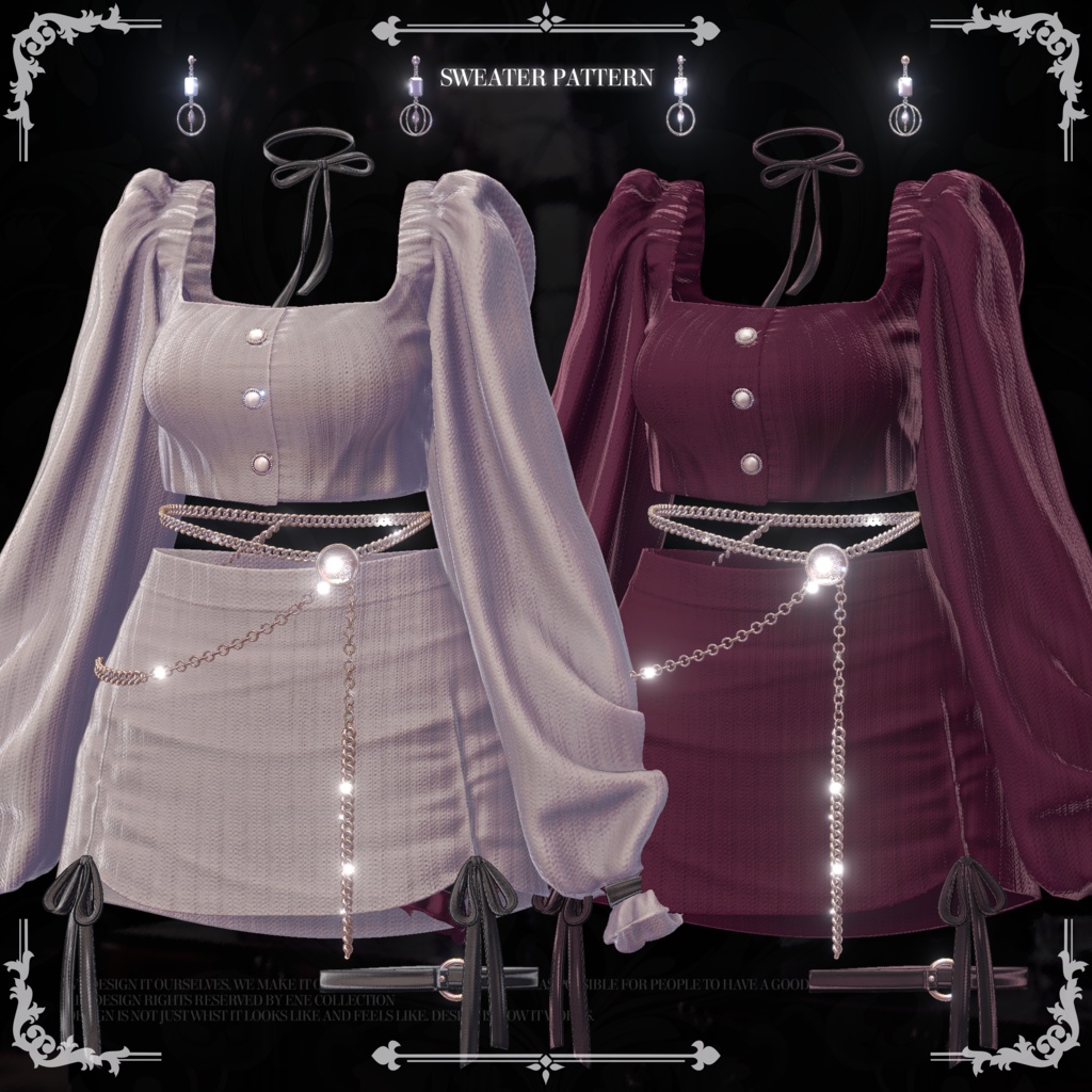 【7アバター対応】 『エチュード』 (Étude) 🖤