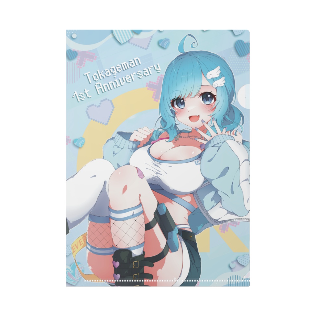 1周年&生誕祭 新衣装クリアファイル