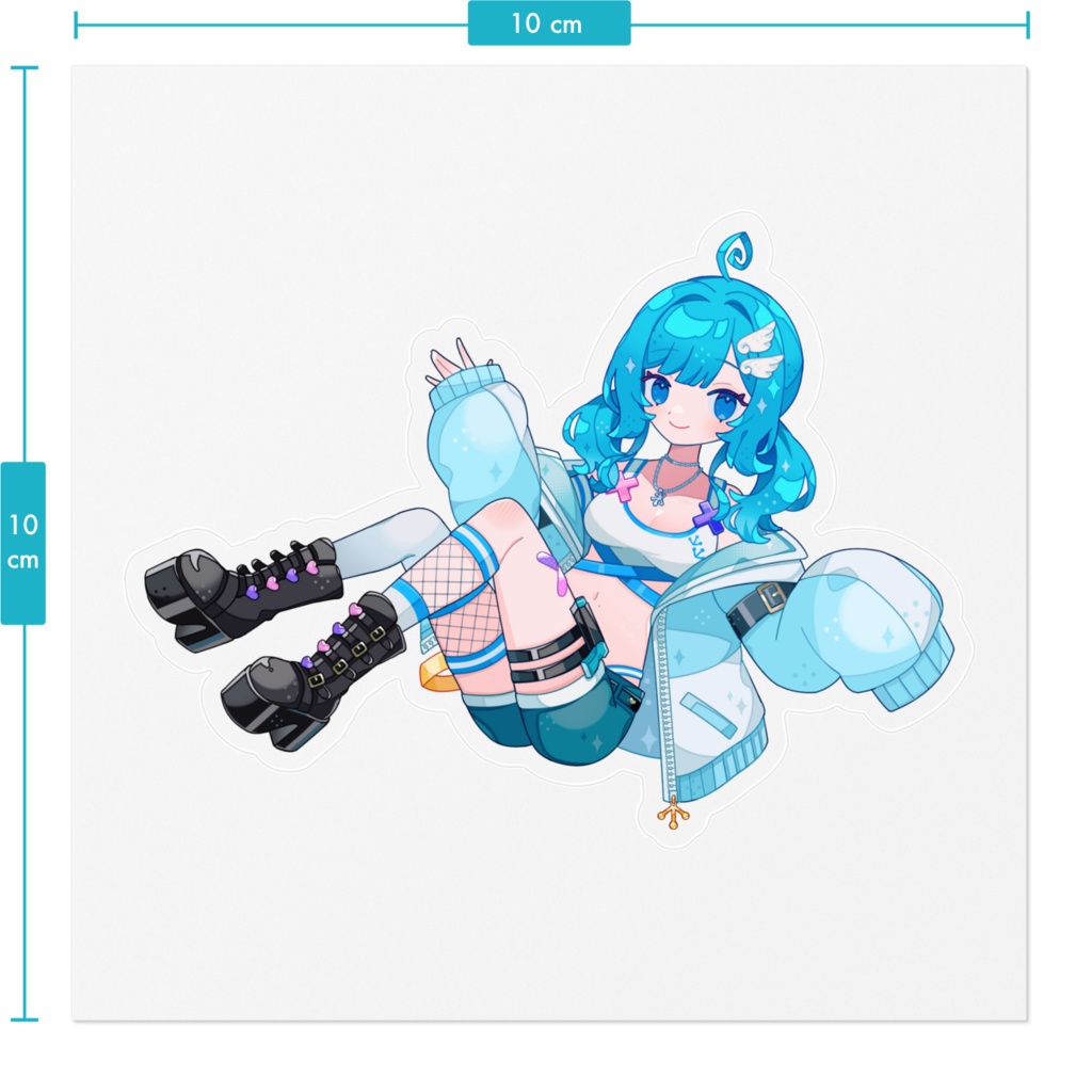 1周年&生誕祭 新衣装ステッカー