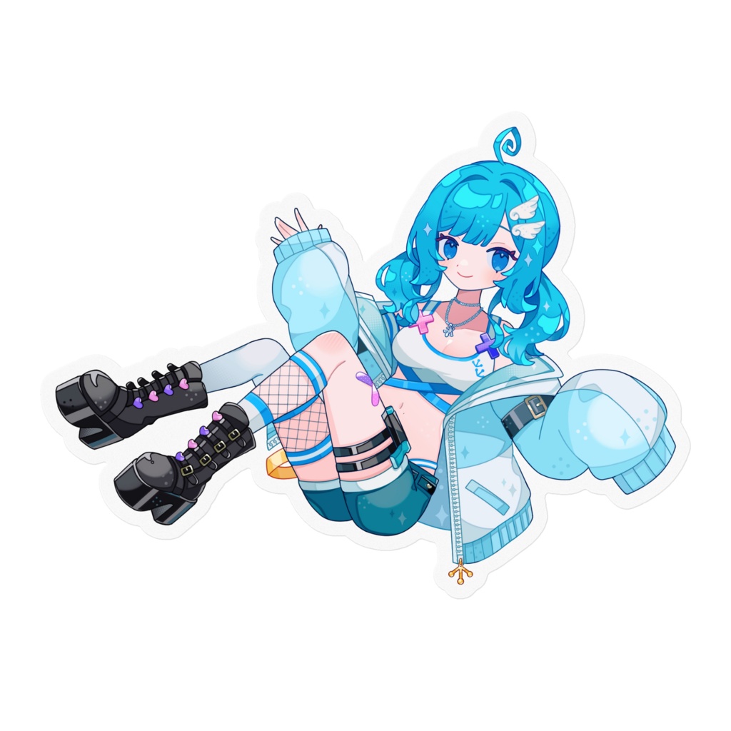 1周年&生誕祭 新衣装ステッカー