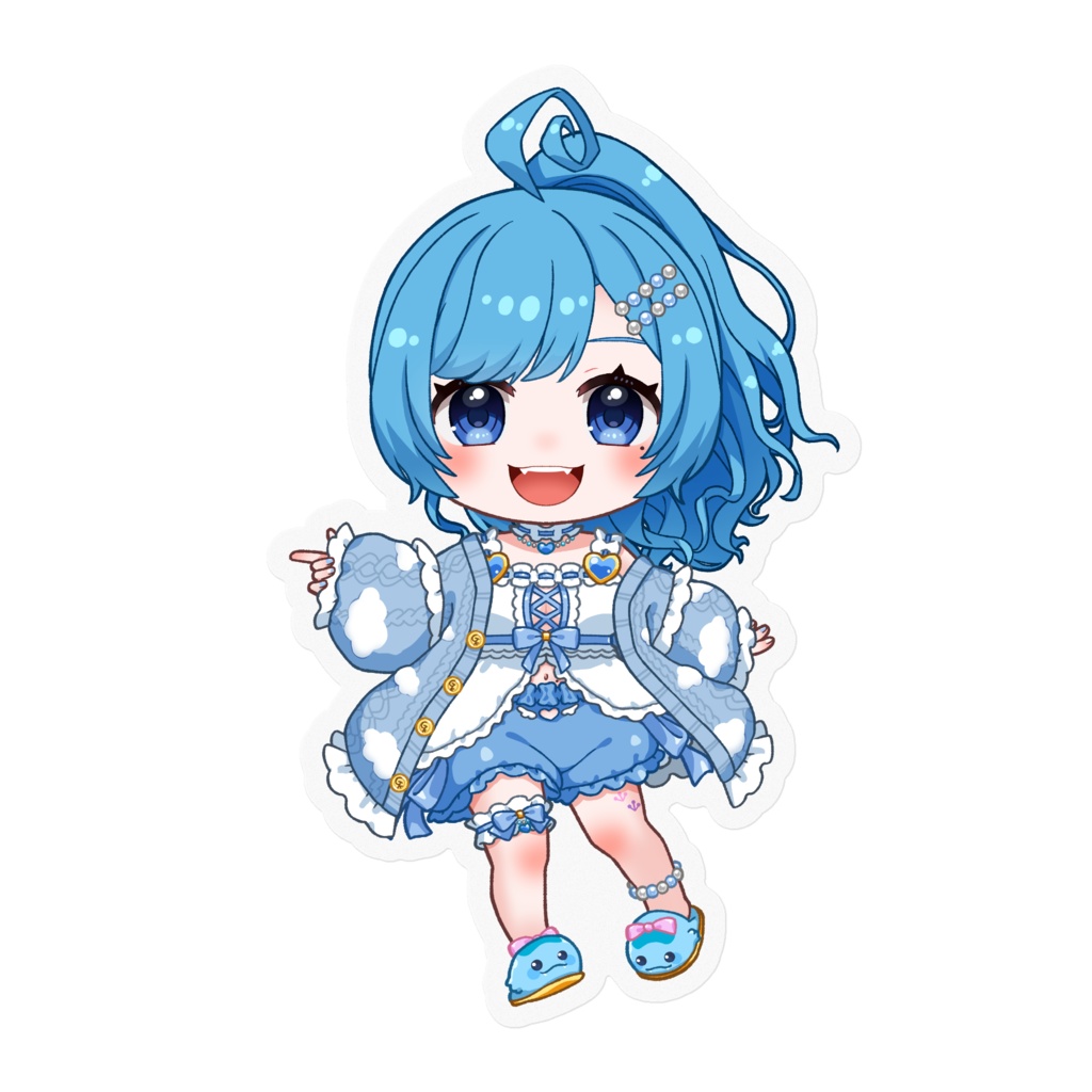 2周年&生誕祭 新衣装ステッカーSDver