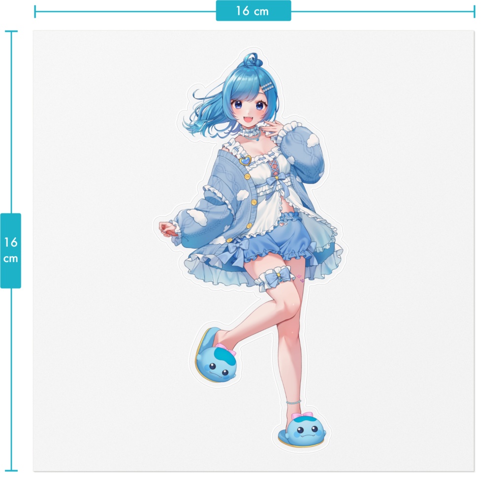 2周年&生誕祭 新衣装ステッカー