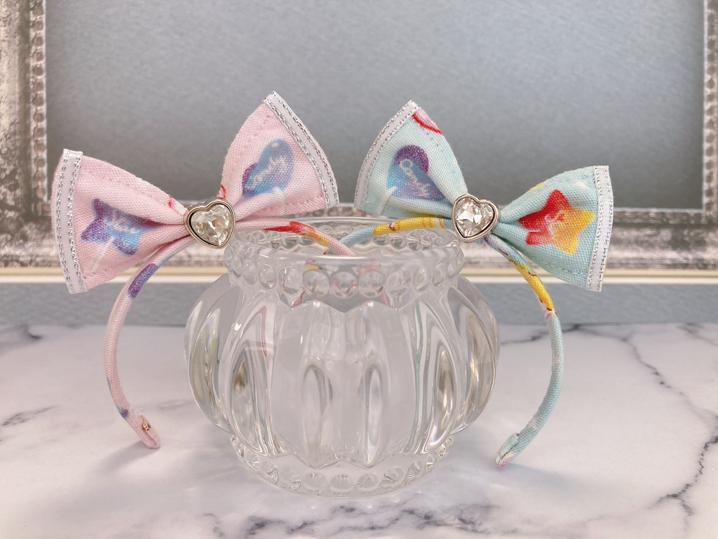 【スプリングセール】きらめきワンピース&リボンカチューシャセット