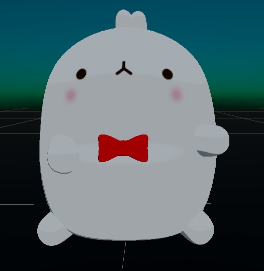Molang With BowTie