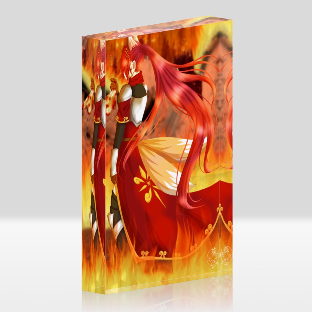 豪炎の剣闘士-アクリルブロック