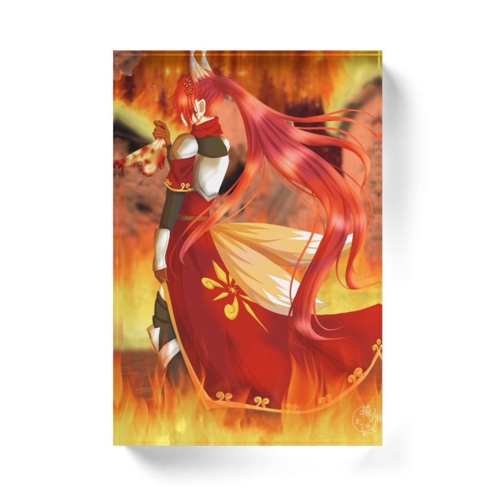 豪炎の剣闘士-アクリルブロック