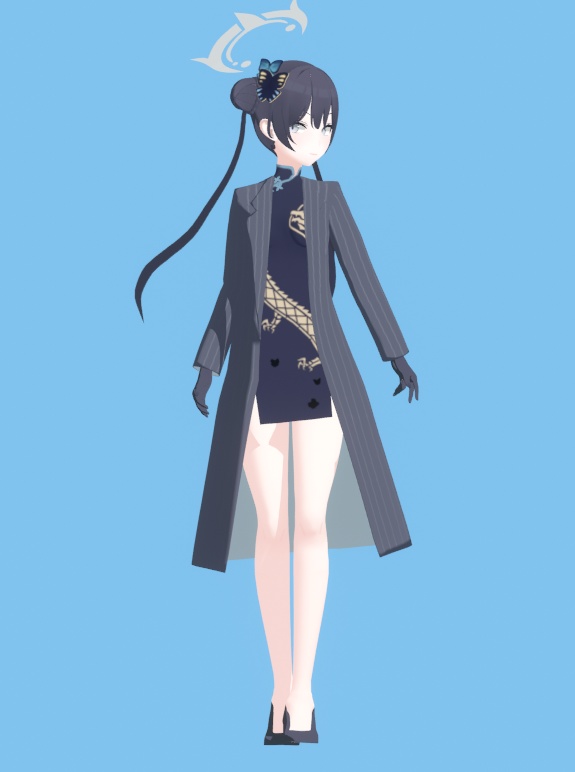 Kisaki 3D model Blend File