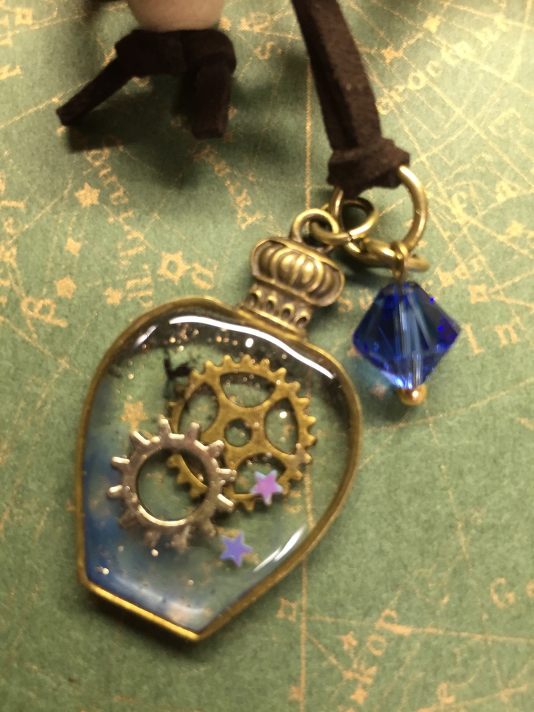 ティーズ香水瓶(ロングネックレス)