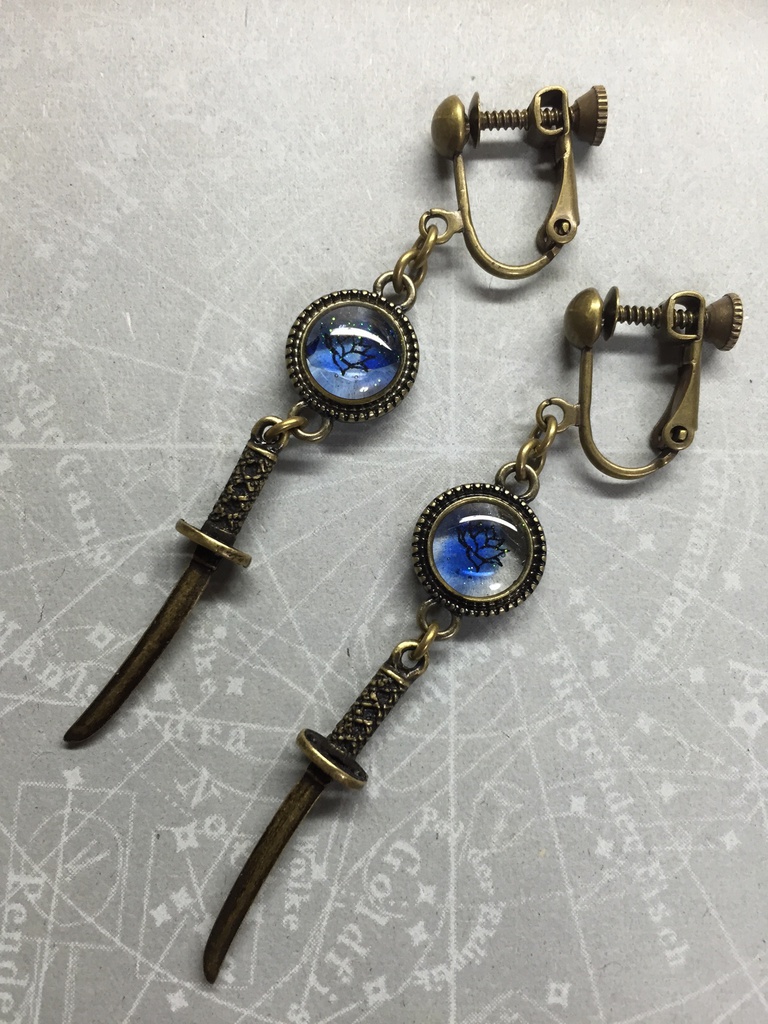 神田レジンイヤリング