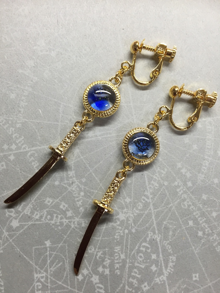 神田レジンイヤリング